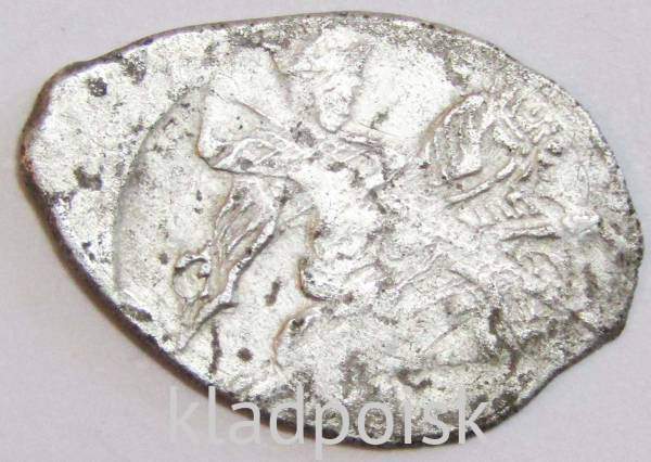 Копейка серебро Борис Федорович Годунов (чешуя), 1598-1605 гг. Псковский денежный двор, арт 5