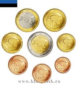 Набор монет Евро Эстония