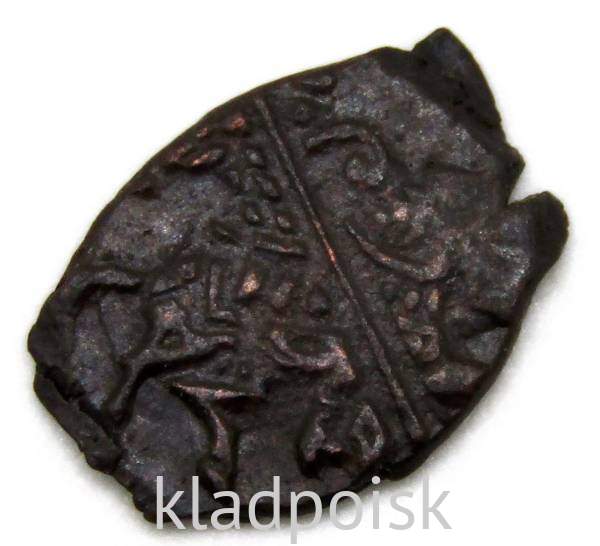 Копейка медь Алексей Михайлович (чешуя), Медный бунт, Москва, Новый монетный двор