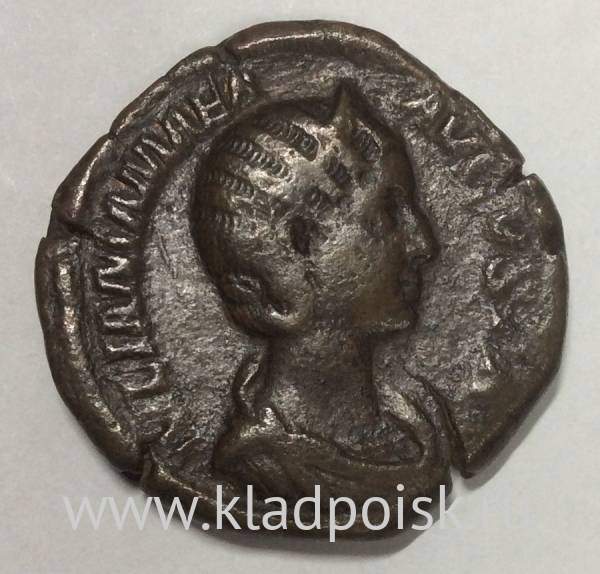 Монета Римская Империя Рим Сестерций Юлия Мамея 222-235 гг. Монета Римская Империя Рим Сестерций Юлия Мамея 222-235 гг.