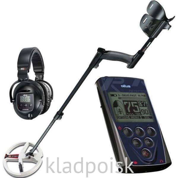 Металлоискатель XP Deus с блоком, катушкой HF 22,5, наушниками WS5 Металлоискатель XP Deus с блоком, катушкой HF 22,5, наушниками WS5