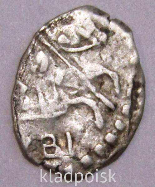 Копейка серебро Петр I Алексеевич (чешуя), 1712 год