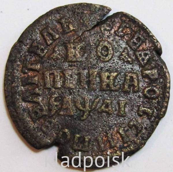 Монета 1 копейка Российской Империи 1714 Петр 1, арт 3