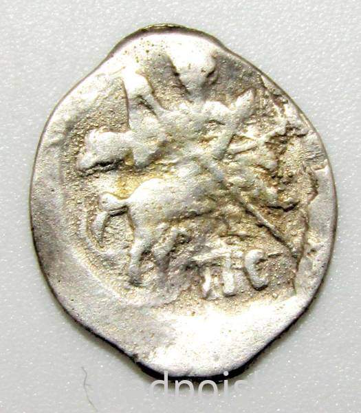 Копейка (чешуя) серебро Иван IV Васильевич Грозный 1533-1584 гг., Новгородский денежный двор, ПС, ГКХ № 10, арт 4