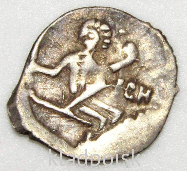 Денга Василий II Васильевич «Тёмный», серебро, Москва, арт 3