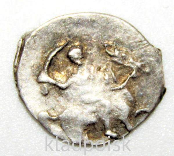 Денга Иван IV Васильевич Грозный (чешуя), серебро, Москва