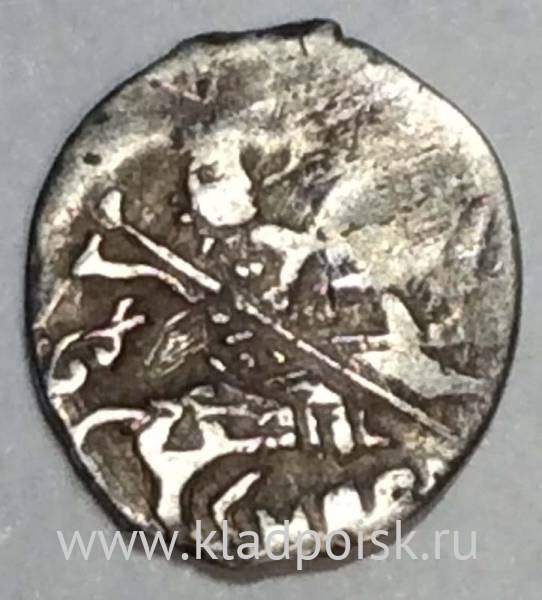 Копейка шведской оккупации Новгорода, НРГI (чешуя), арт 10 Копейка шведской оккупации Новгорода, НРГI (чешуя), арт 10
