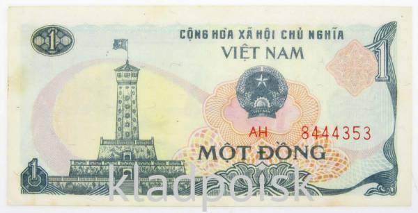 Банкнота Вьетнам 1 донг 1985 года Банкнота Вьетнам 1 донг 1985 года