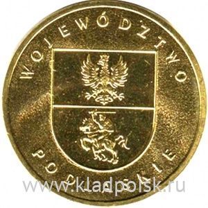 Монета 2 злотых Польша Воеводство Подляское, 2004