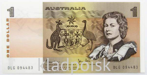 Банкнота 1 доллар Австралия 1983