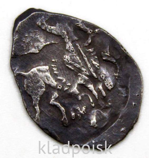 Копейка серебро Михаил Фёдорович, 2-е Земское ополчение (временный московский монетный двор)