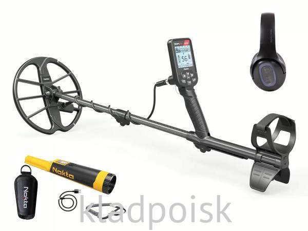 Металлоискатель Nokta Simplex ULTRA WHP с наушниками Bluetooth aptX + пинпоинтер Nokta AccuPoint Металлоискатель Nokta Simplex ULTRA WHP с наушниками Bluetooth aptX + пинпоинтер Nokta AccuPoint