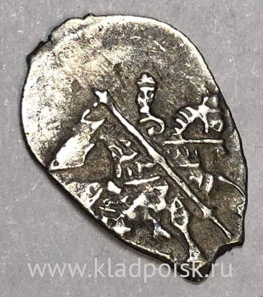 Копейка серебро Алексей Михайлович (чешуя), 1645-1676 гг. Арт. 8 Копейка серебро Алексей Михайлович (чешуя), 1645-1676 гг. Арт. 8