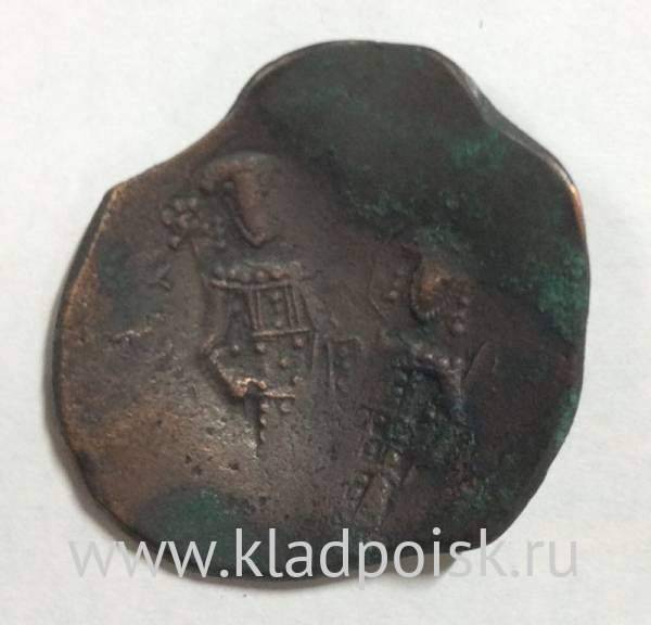 Скифата - византийская монета 12-13 вв. (арт 12) Скифата - византийская монета 12-13 вв. (арт 12)