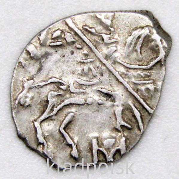 Копейка серебро Фёдор Алексеевич (чешуя), 1676-1682 гг. Москва, арт 10