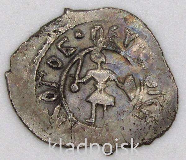 Денга Борис Александрович (1425-1461), серебро, Великое княжество Тверское