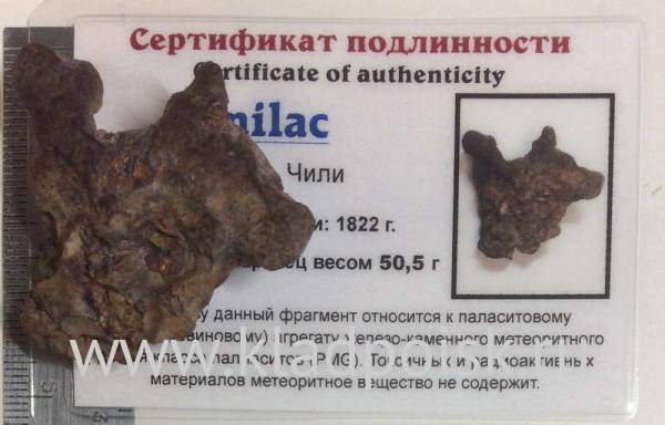 Осколок метеорита Imilac арт 5 Осколок метеорита Imilac арт 5