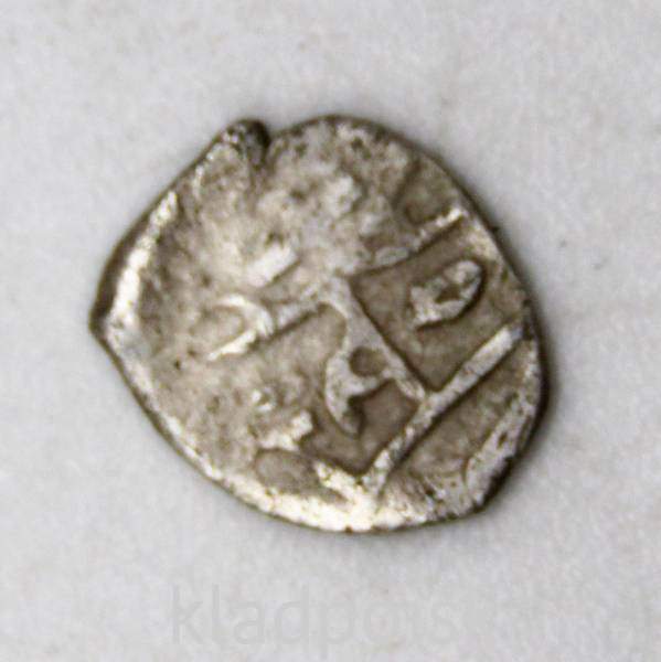 Полушка (1/4 копейки) серебро Иван IV Васильевич Грозный 1533-1584 гг.