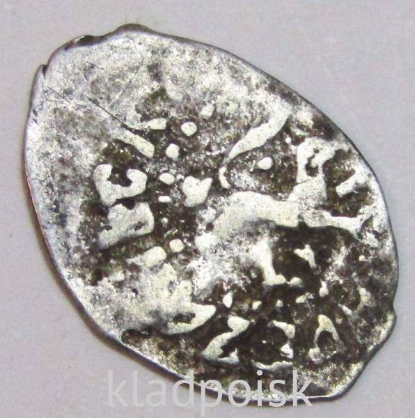 Денга Рязанская Василий II Васильевич «Тёмный», серебро Денга Рязанская Василий II Васильевич «Тёмный», серебро