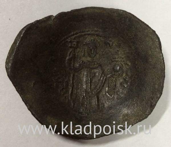 Монета Византии Фоллис (скифата) Император Исаак II Ангел. 1185-1195 гг, 1203-1204 гг. (арт 2) Монета Византии Фоллис (скифата) Император Исаак II Ангел. 1185-1195 гг, 1203-1204 гг. (арт 2)