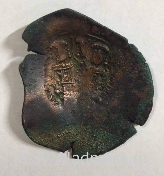 Скифата - византийская монета 12-13 вв Скифата - византийская монета 12-13 вв