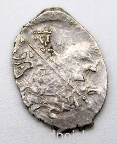 Копейка серебро, 2-е Земское ополчение (период Смутного времени), Ярославль, ГКХ № 376
