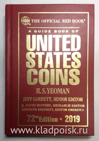 Справочник по монетам США - 2019 Red Book Price Guide of United States Coins Справочник по монетам США - 2019 Red Book Price Guide of United States Coins