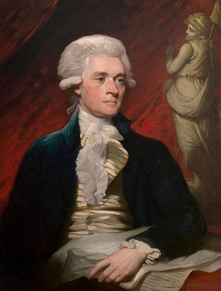 Монета 1 доллар США (2007) 3-ий Президент Томас Джеферсон