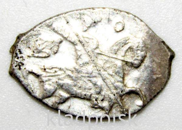 Копейка серебро Борис Федорович Годунов (чешуя), 1598-1605 гг. Московский денежный двор (арт 9) Копейка серебро Борис Федорович Годунов (чешуя), 1598-1605 гг. Московский денежный двор (арт 9)