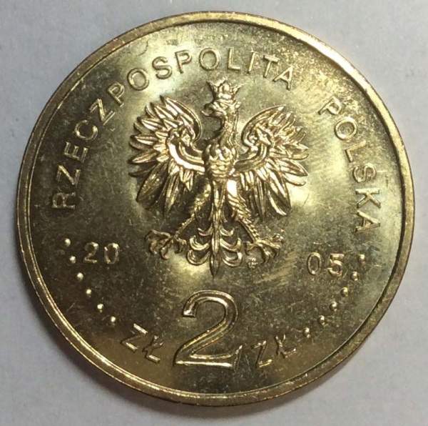 Монета 2 злотых Польша, серии «Короли и правители Польши» Станислав II Август Понятовский, 2005