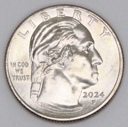 Монета 25 центов США доктор Мэри Эдвардс Уолкер из серии «Американские женщины» (2024) P