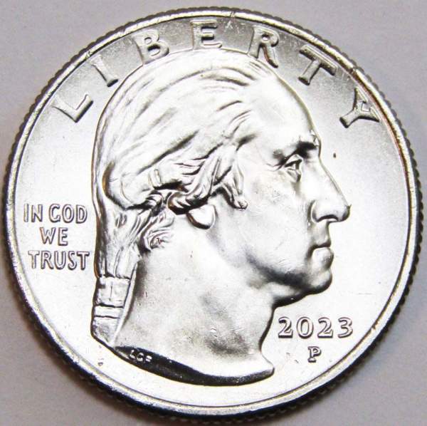 Монета 25 центов США Элеонора Рузвельт из серии «Американские женщины» (2023) P Монета 25 центов США Элеонора Рузвельт из серии «Американские женщины» (2023) P