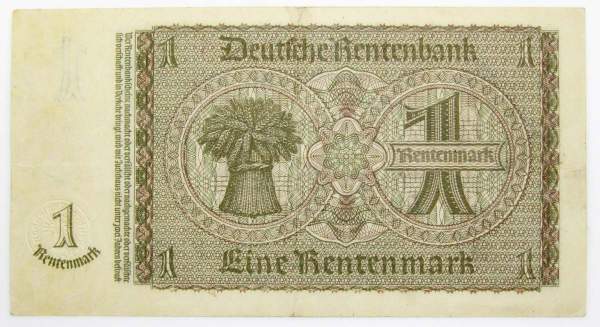 Банкнота 1 марка 1937 года - Германия Банкнота 1 марка 1937 года - Германия
