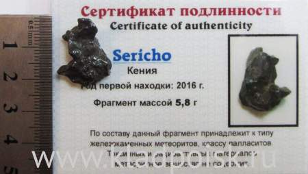 Осколок метеорита Sericho (арт 32) Осколок метеорита Sericho (арт 32)