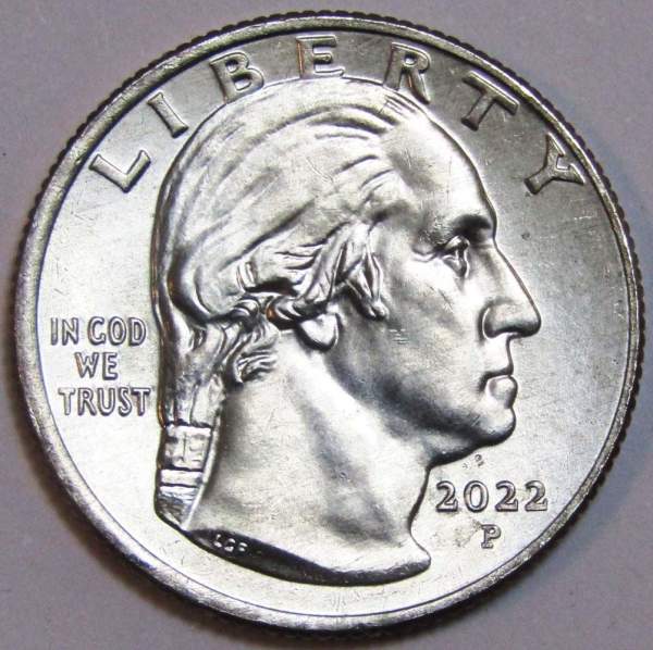 Монета 25 центов США Анна Мэй Вонг из серии «Американские женщины» (2022) P Монета 25 центов США Анна Мэй Вонг из серии «Американские женщины» (2022) P