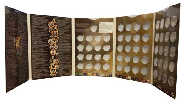 Альбом-планшет для монет 1 доллар серии Американские инновации и новаторы 2018-2032