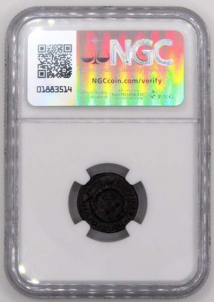 Монета в слабе, Рим, Император Крисп. (316-326) Монета в слабе, Рим, Император Крисп. (316-326)