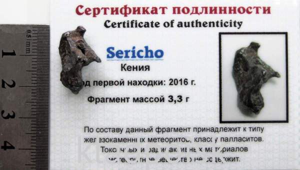 Осколок метеорита Sericho (арт 16) Осколок метеорита Sericho (арт 16)
