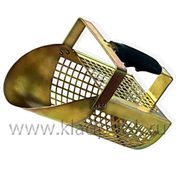 Металлический совок Garrett для просеивания грунта