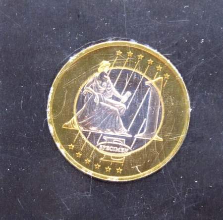 Набор монет Евро Австрия 2002-2006 годов с жетоном