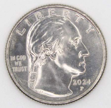 Монета 25 центов США Паули Мюррей из серии «Американские женщины» (2024) P