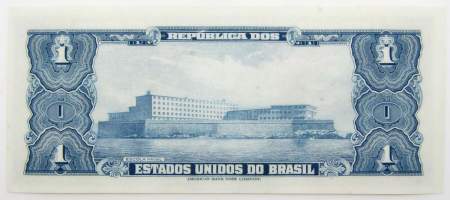 Банкнота Бразилия 1 крузейро 1944 года
