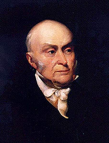 Монета 1 доллар США (2008) 6-ой Президент Джон Куинси Адамс