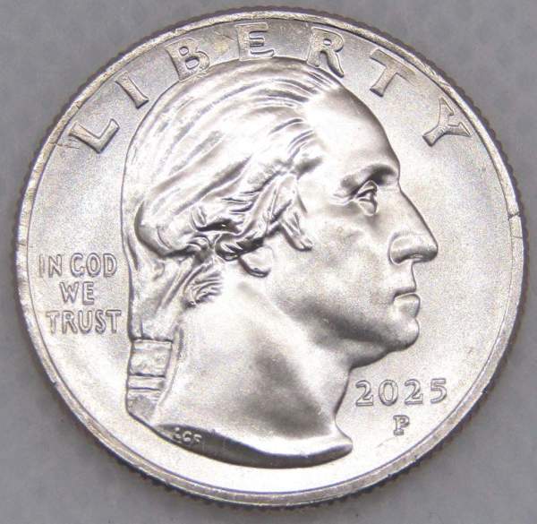 Монета 25 центов США Стейси Парк Милберн из серии «Американские женщины» (2025) P