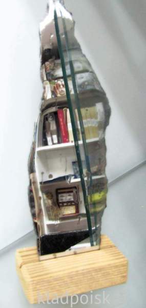 Пластина из метеорита Дронино