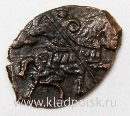 Копейка медь Алексей Михайлович (чешуя), 1655-1663 гг. Медный бунт (арт 7)