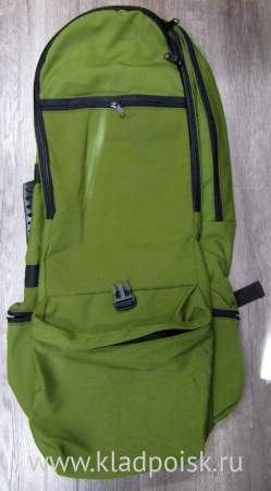 Рюкзак кладоискателя закрытый (зеленый) Рюкзак кладоискателя закрытый (зеленый)