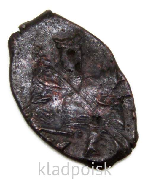 Копейка медь Алексей Михайлович (чешуя), 1655-1663 гг. Медный бунт, Москва, Старый двор, арт 4