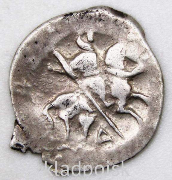 Копейка (чешуя) серебро Иван IV Васильевич Грозный 1533-1584 гг., Псковский денежный двор, арт 3