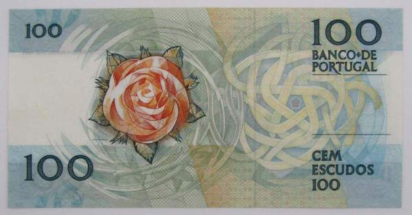 Банкнота 100 эскудо 1988 года Португалия Банкнота 100 эскудо 1988 года Португалия